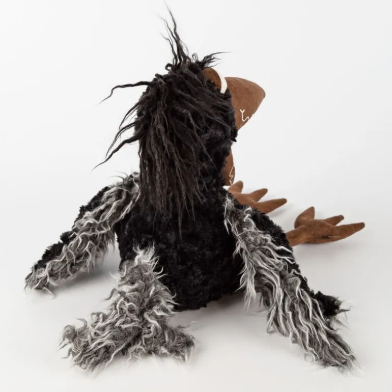July Jewels, corbeau en peluche Kikeriki 42981<SIGIKID Hot