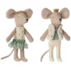 Jumeaux souris royaux dans leur boîte<Maileg Outlet