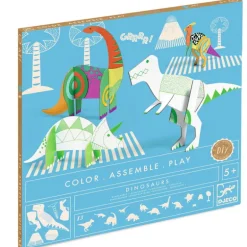 Kit animaux DIY "Dinosaures" 8004 Color. Assemble. Play<Djeco Sale