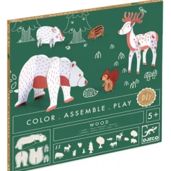 Kit animaux DIY "Forêt" 8001 Color. Assemble. Play<Djeco Flash Sale