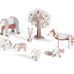 Kit animaux DIY "Forêt" 8001 Color. Assemble. Play<Djeco Flash Sale
