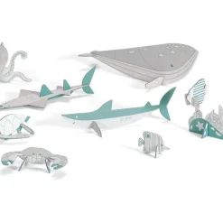 Kit animaux DIY "Mer" 8002 Color. Assemble. Play<Djeco Cheap