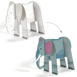 Kit animaux DIY "Savane" 8003 Color. Assemble. Play<Djeco Fashion