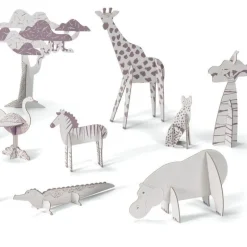 Kit animaux DIY "Savane" 8003 Color. Assemble. Play<Djeco Fashion