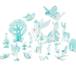 Kit figurines fées DIY "Monde féérique" 8008 Color. Assemble. Play<Djeco Online