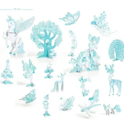Kit figurines fées DIY "Monde féérique" 8008 Color. Assemble. Play<Djeco Online