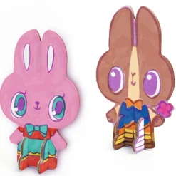 Kit figurines kawaï DIY "Kawaii World" 8007 Color. Assemble. Play<Djeco Cheap