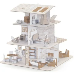 Kit maison de poupée DIY 8005 Color. Assemble. Play<Djeco Cheap