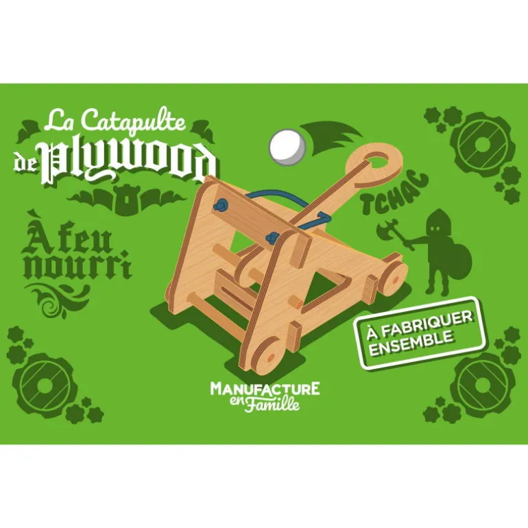 La catapulte de Plywood de<Manufacture en famille Flash Sale