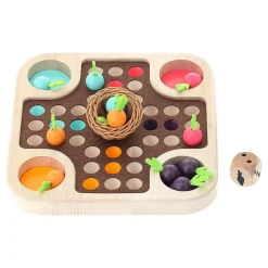 La course du potager 'Jour de récolte' jeu des petits chevaux en bois 2160<VILAC Flash Sale