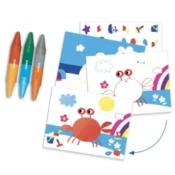 La mer et ses plaisirs, coffret d'activités créatives pour enfant 9294<Djeco Best