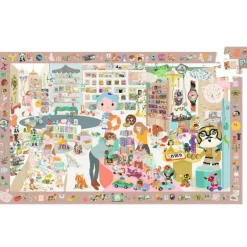 La petite boutique , Puzzle observation 100 pcs 7513<Djeco Discount