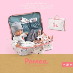 La valise de Vanille - Poupée POMEA de 7866<Djeco Fashion