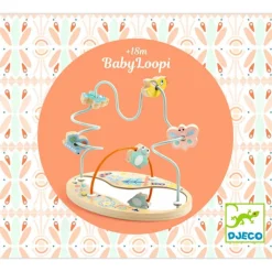 Labyrinthe à perles en bois BabyLoopi 6141<Djeco Cheap