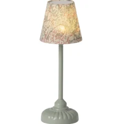 Lampe sur pied vintage vert menthe pour maison de poupée<Maileg Cheap
