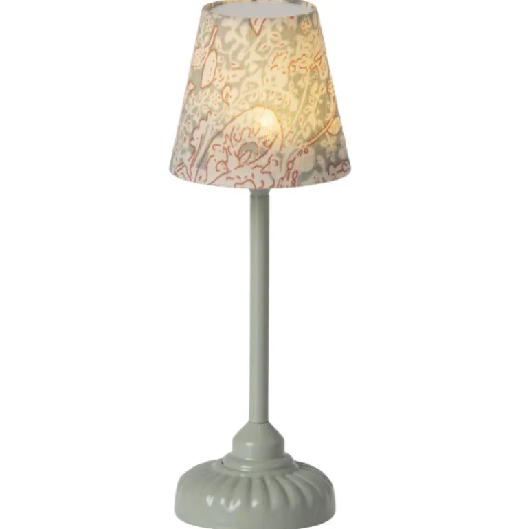 Lampe sur pied vintage vert menthe pour maison de poupée<Maileg Cheap