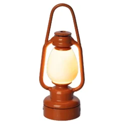 Lanterne vintage en métal orange pour souris<Maileg Online