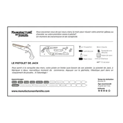 Le pistolet de Jack de<Manufacture en famille Clearance