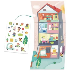 Les animaux et leur maison, coffret d'activités créatives pour enfant 9293<Djeco Sale