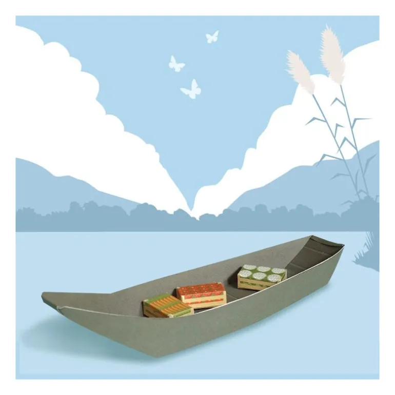 Les barques de France, maquettes en papier ''<Sophie et Martin Best