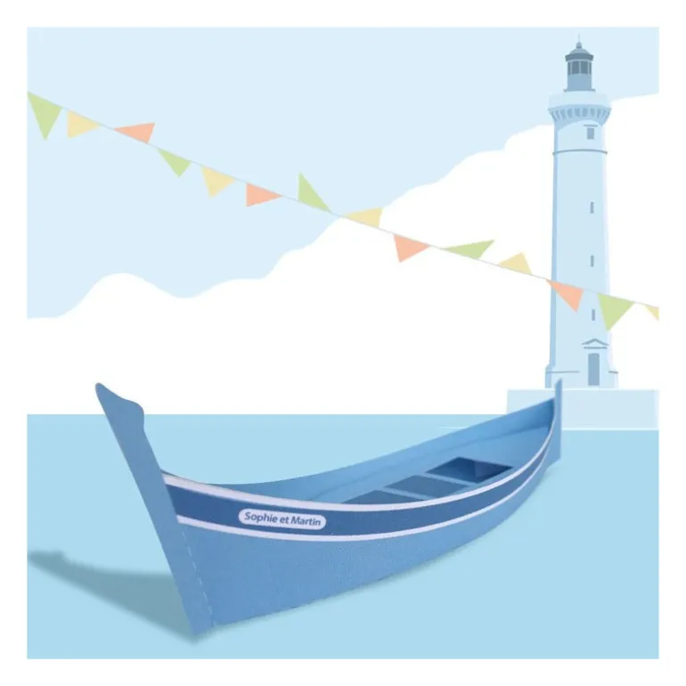 Les barques de France, maquettes en papier ''<Sophie et Martin Best