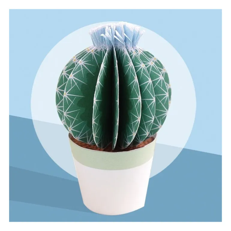 Les petits cactus, maquettes en papier ''<Sophie et Martin Discount