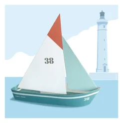 Les petits voiliers, maquettes en papier ''<Sophie et Martin Cheap