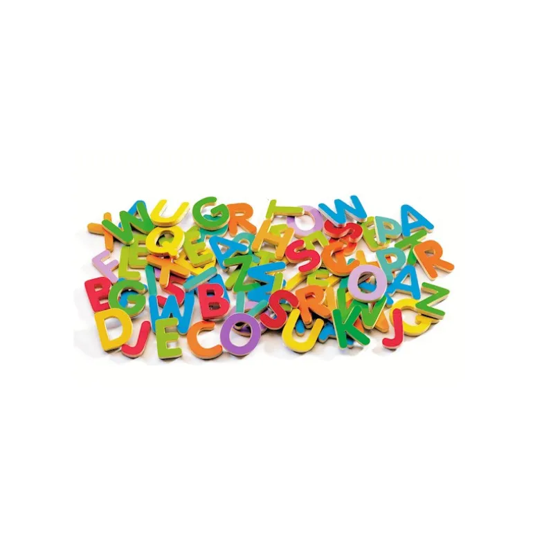 Lettres magnétiques fantaisie en bois DJO3100<Djeco Fashion