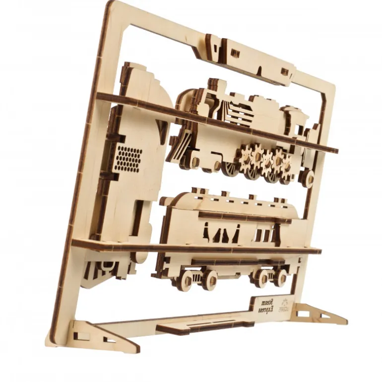 Locomotive à vapeur – UGEARS Puzzle 2,5D en bois<UGEARS models Outlet