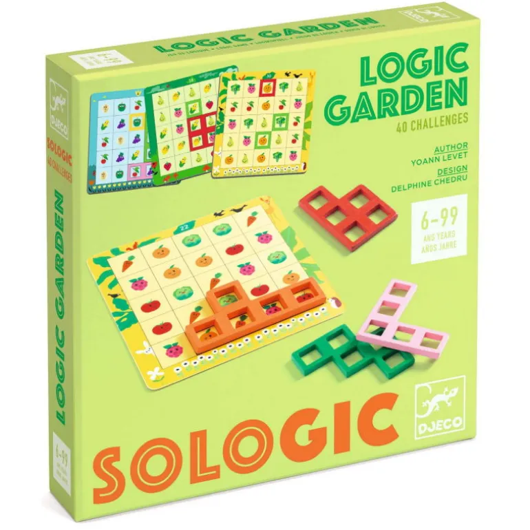 LOGIC GARDEN Jeu Sologic de 8520<Djeco Flash Sale