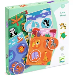 Loto Wood, jeu de loto 1615<Djeco Flash Sale