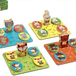 Ludo Wood 4 jeux éducatifs en bois 1628<Djeco Flash Sale
