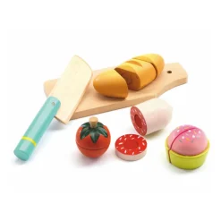 Lunch à couper, jouet en bois 6529<Djeco Cheap