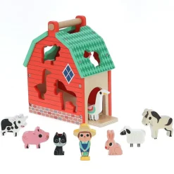 Ma belle ferme des formes en bois - Ingela P. Arrhenius - 7623<VILAC Cheap