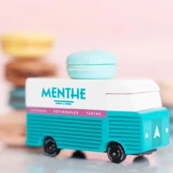 Macaron Van voiture - Vert menthe<Candylab TOYS Best