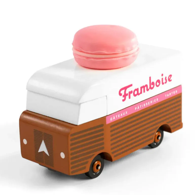 Macaron Van voiture - Rose framboise<Candylab TOYS Best Sale
