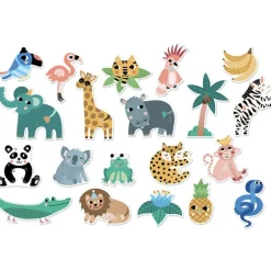 Magnets 'Jungle' Michelle Carlslund 8546<VILAC Flash Sale