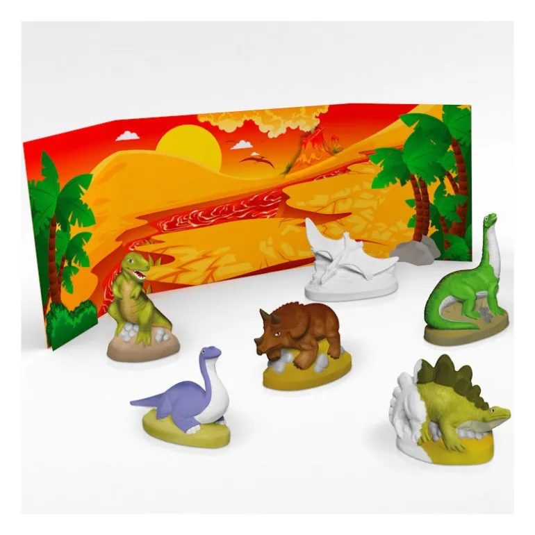 Le monde des dinosaures, coffret 6 moules 39018<Mako moulages Discount