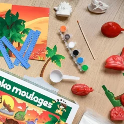 Le monde des dinosaures, coffret 6 moules 39018<Mako moulages Discount