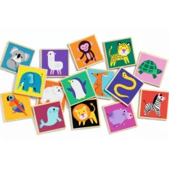 Memo Wood, jeu de mémory 1624<Djeco Discount