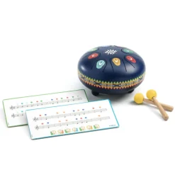 Metal Drum - Tambour en acier pour enfant 6035<Djeco Online