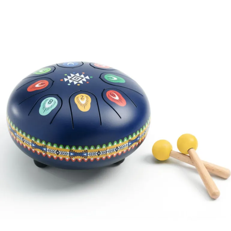 Metal Drum - Tambour en acier pour enfant 6035<Djeco Online