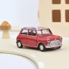Mini Cooper S 1964 rouge avec drapeau anglais, voiture 1/64<NOREV Fashion