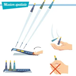Mission spatiale, kit minisuper ''<Sophie et Martin Clearance