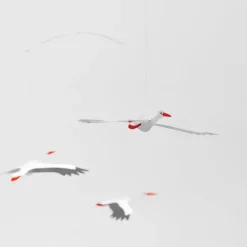 Mobile en papier "Cigognes porte-bonheur"<Flensted Mobiles Clearance