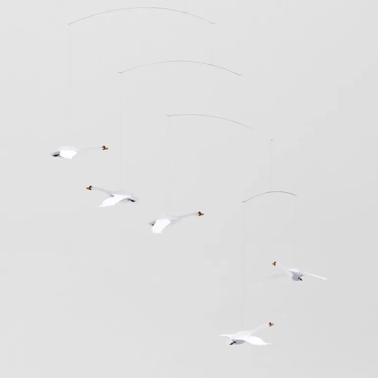 Mobile en papier "Cygnes nordiques"<Flensted Mobiles Best Sale