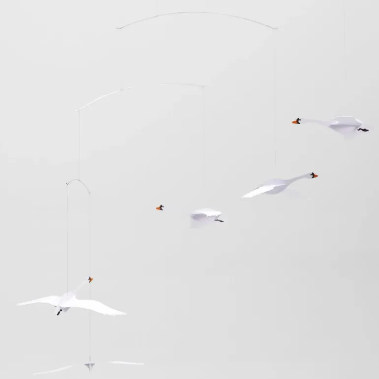 Mobile en papier "Cygnes nordiques"<Flensted Mobiles Best Sale