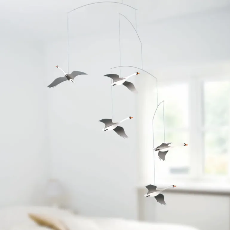 Mobile en papier "Cygnes nordiques"<Flensted Mobiles Best Sale