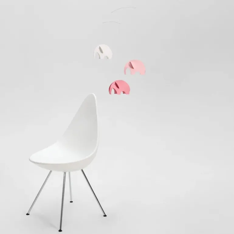 Mobile en papier "Eléphants roses"<Flensted Mobiles Discount