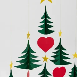Mobile en papier "Sapins de Noël"<Flensted Mobiles Cheap